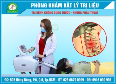 Tác dụng của kéo giãn cột sống điều trị thoát vị đĩa đệm