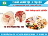Chế độ dinh dưỡng cho người tai biến mạch máu não